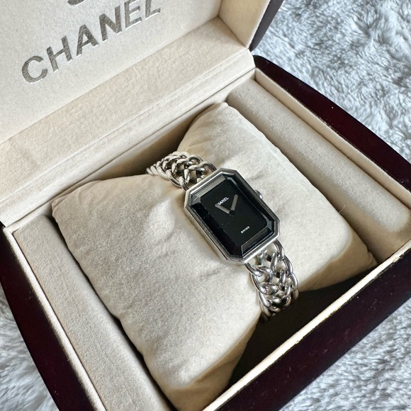 CHANEL Premiere Women's 7” Silver Hardware Watch Vintage 1987 - Picture 2 of 16